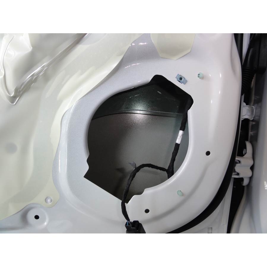 2013 Chevrolet Sonic Front speaker removed