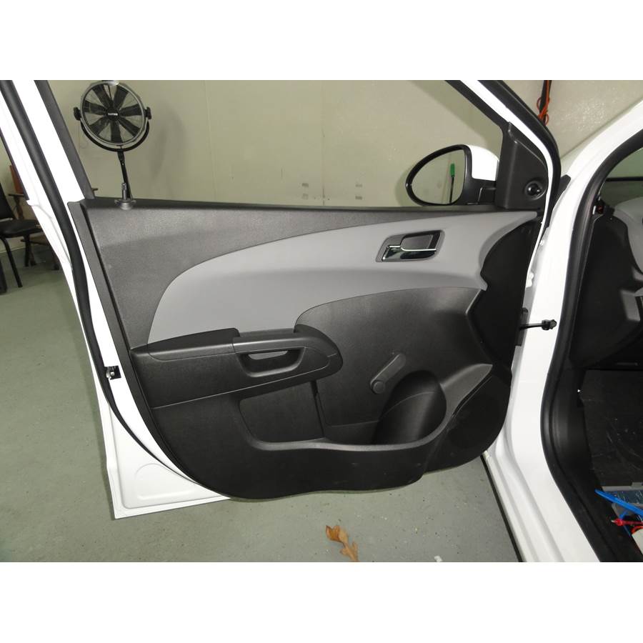 2014 Chevrolet Sonic Front door speaker location