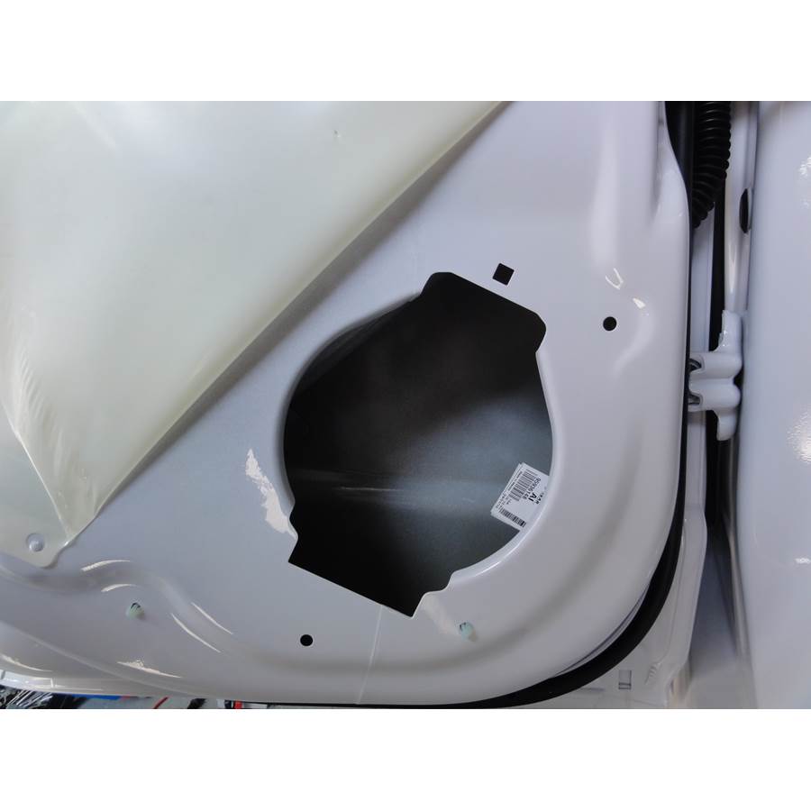 2013 Chevrolet Sonic Rear door speaker removed