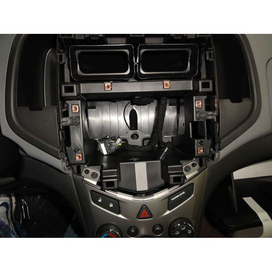 2013 Chevrolet Sonic Factory radio removed