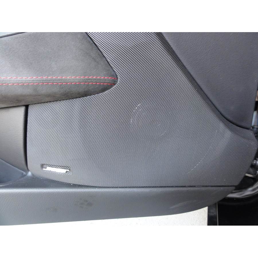 2007 Chevrolet Corvette Factory subwoofer location