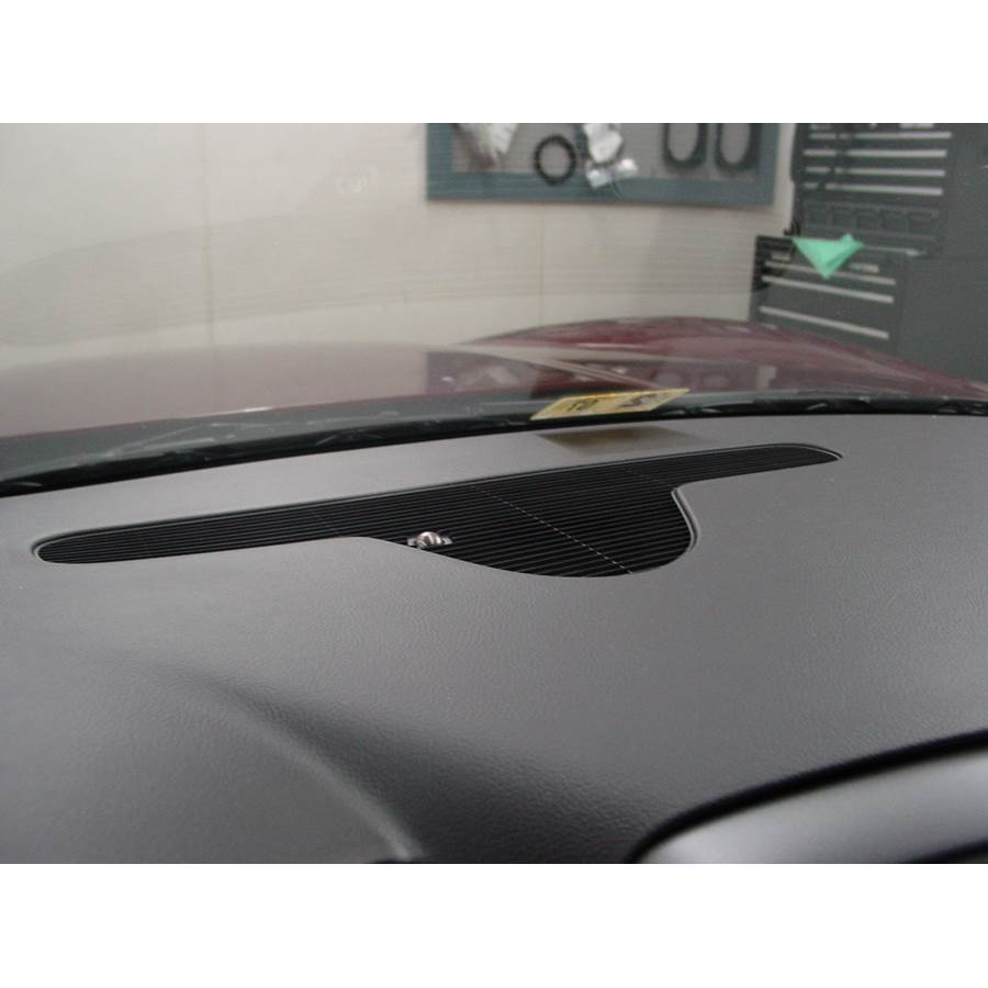 2012 Chevrolet Corvette Center dash speaker location