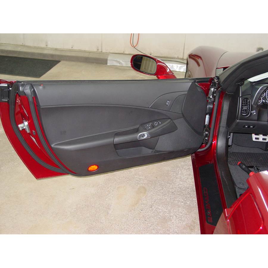2012 Chevrolet Corvette Front door speaker location