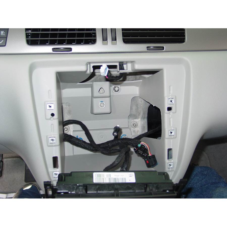 2008 Chevrolet Impala Factory radio removed