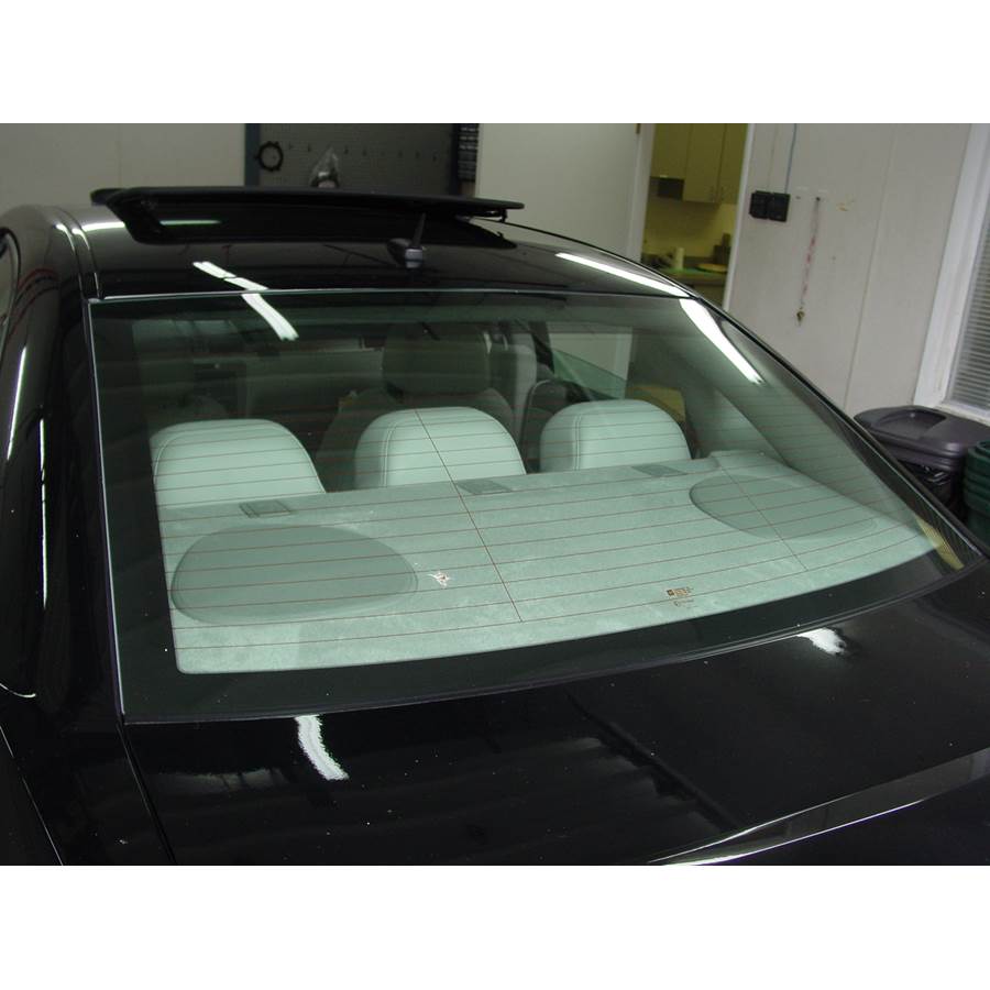 2008 Chevrolet Impala Rear deck speaker location