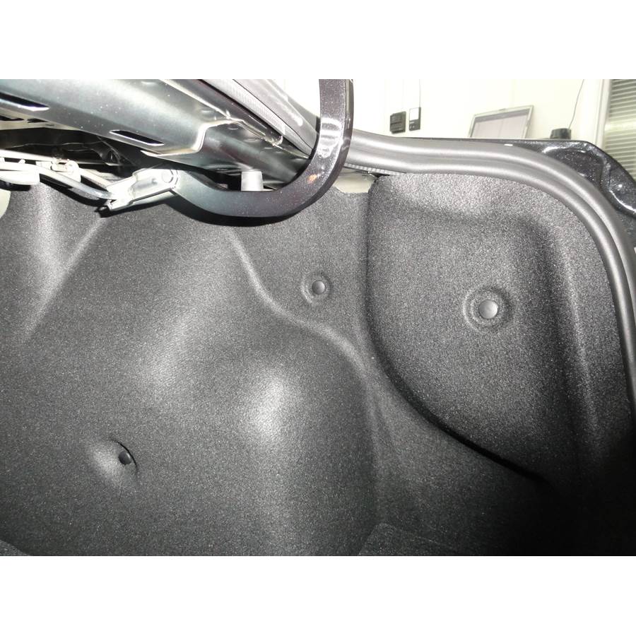 2011 Chevrolet Cruze Factory amplifier location