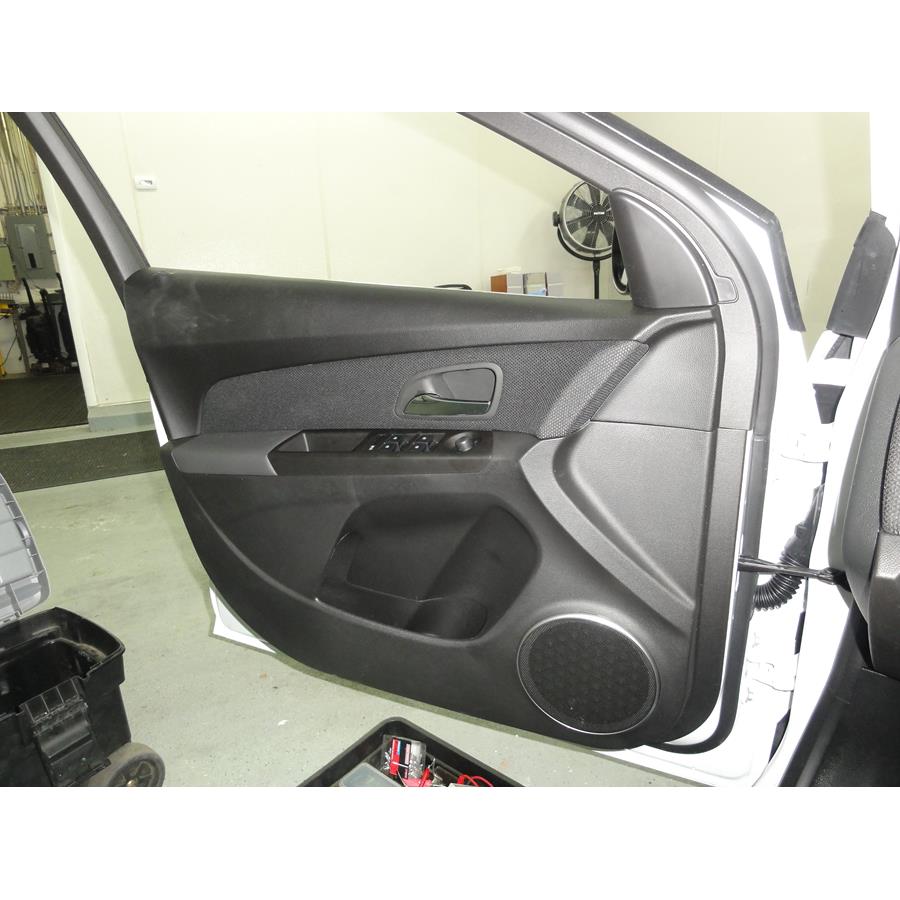 2014 Chevrolet Cruze Front door speaker location