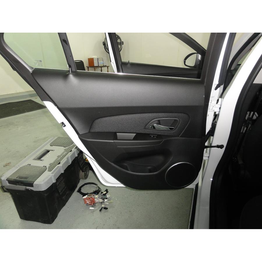 2014 Chevrolet Cruze Rear door speaker location