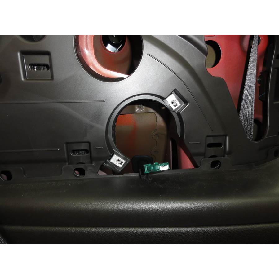 2013 Chevrolet Camaro Rear side panel speaker removed
