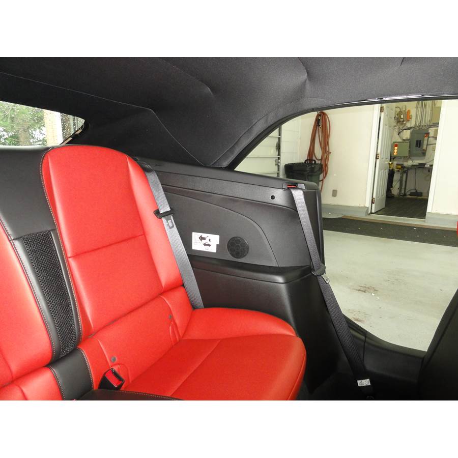 2014 Chevrolet Camaro Rear side panel speaker location