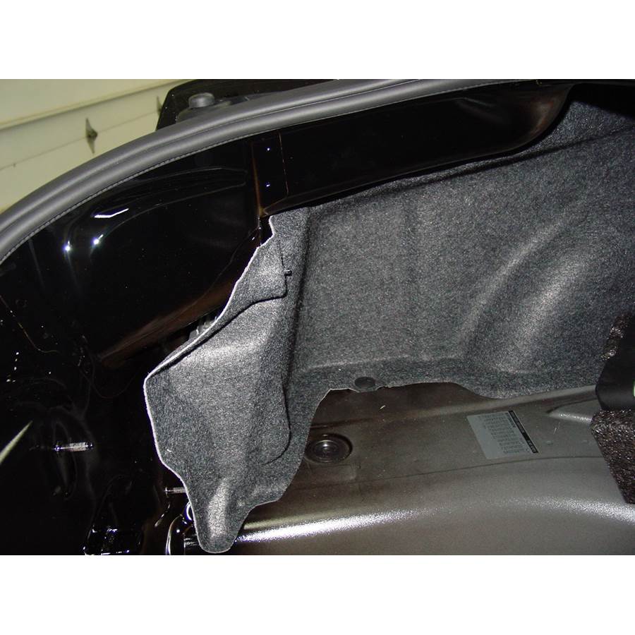 2013 Chevrolet Camaro Factory amplifier location