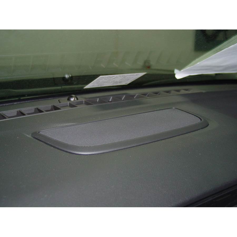 2013 Chevrolet Camaro Center dash speaker location