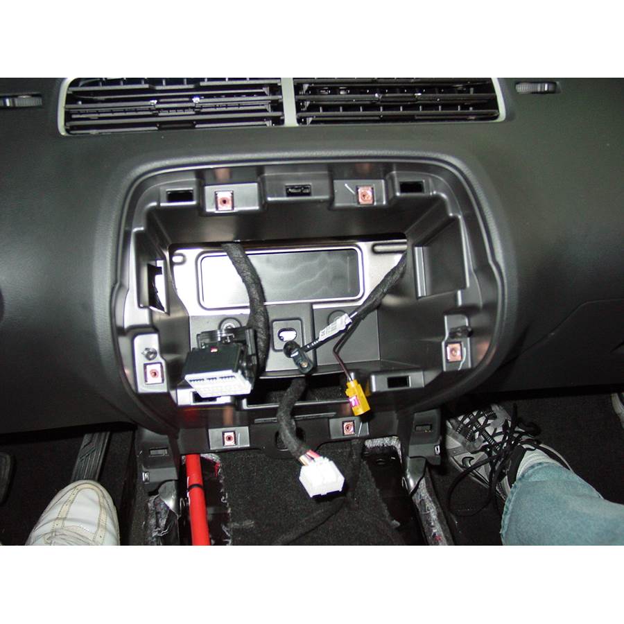 2012 Chevrolet Camaro Factory radio removed