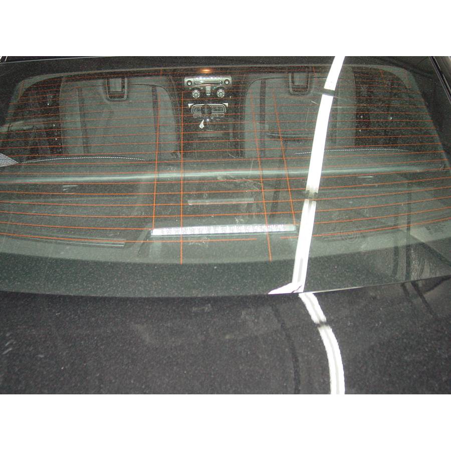 2013 Chevrolet Camaro Rear deck speaker location