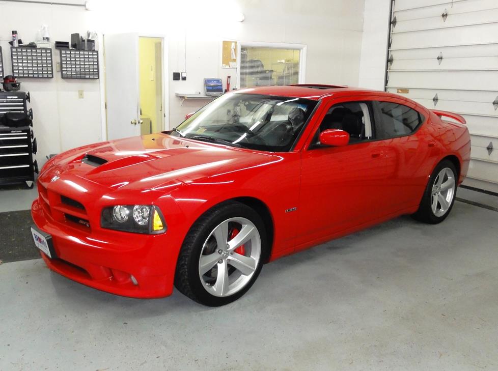 2008 dodge charger v6 starter location