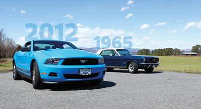 A tale of two Mustangs