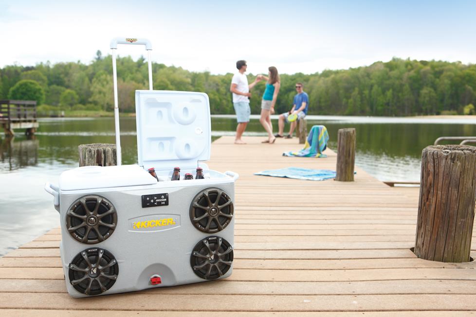 Installing a Digital Sound System in a Cooler