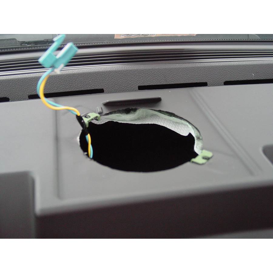 2009 Chevrolet Traverse Center dash speaker removed