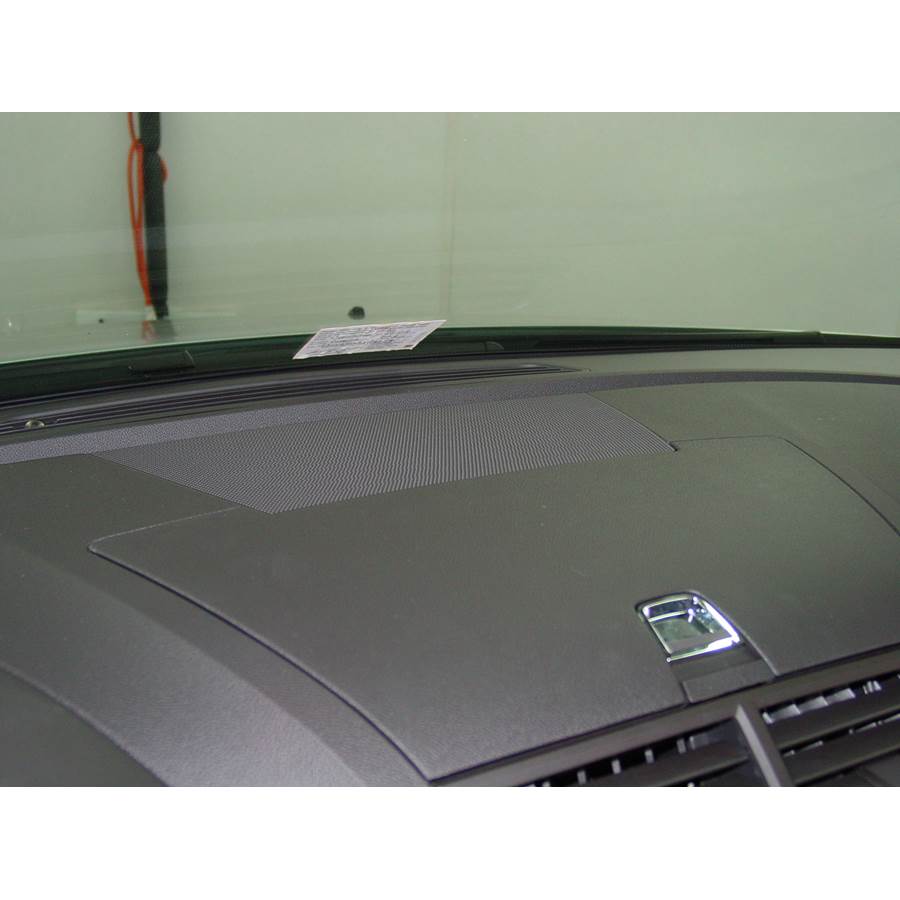2012 Chevrolet Traverse Center dash speaker location