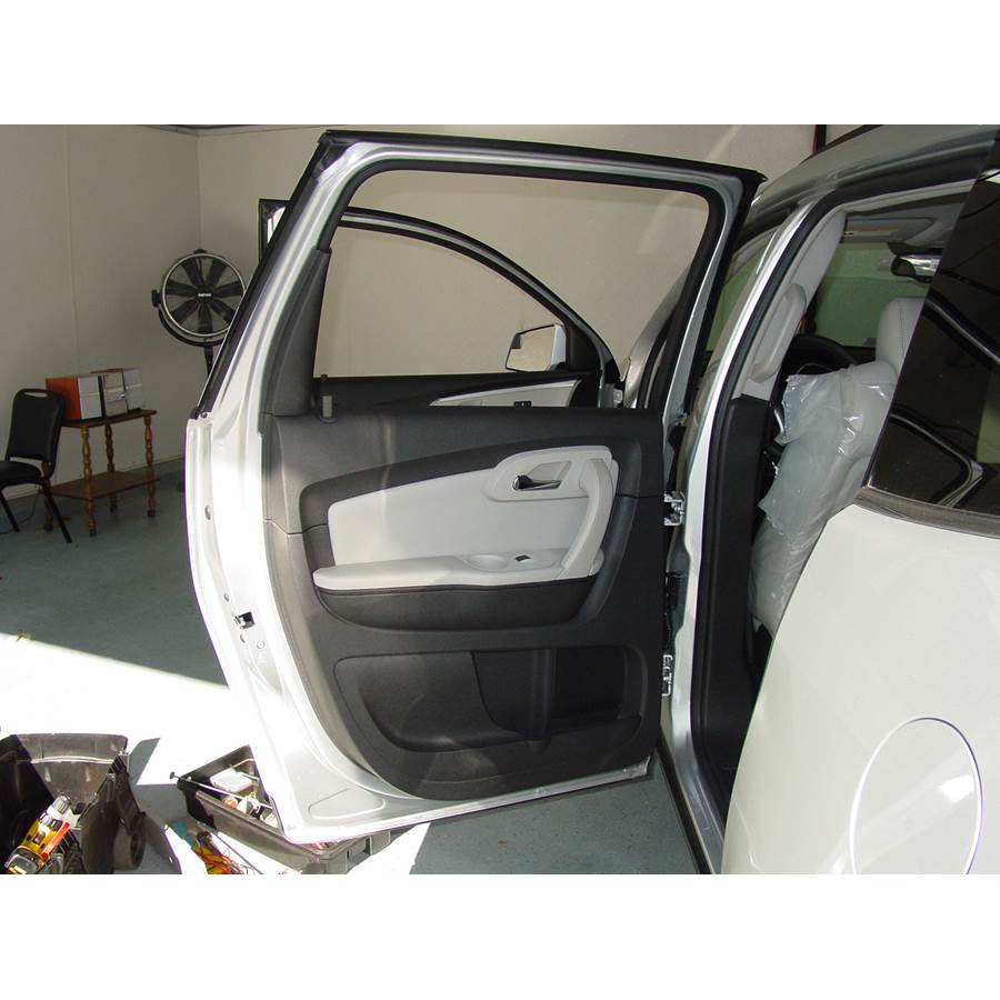 2012 Chevrolet Traverse Rear door speaker location