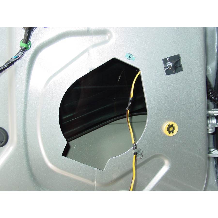 2009 Chevrolet Traverse Rear door speaker removed