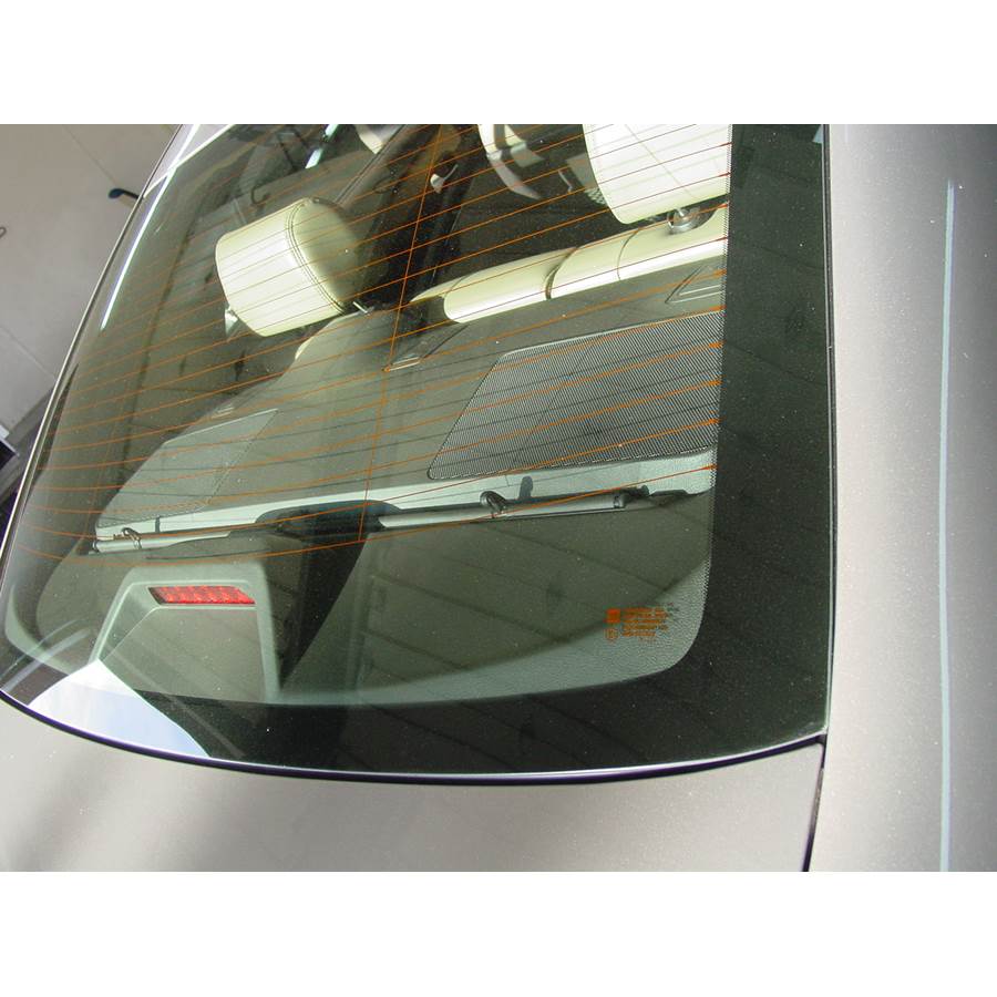 2008 Chevrolet Malibu Rear deck speaker location