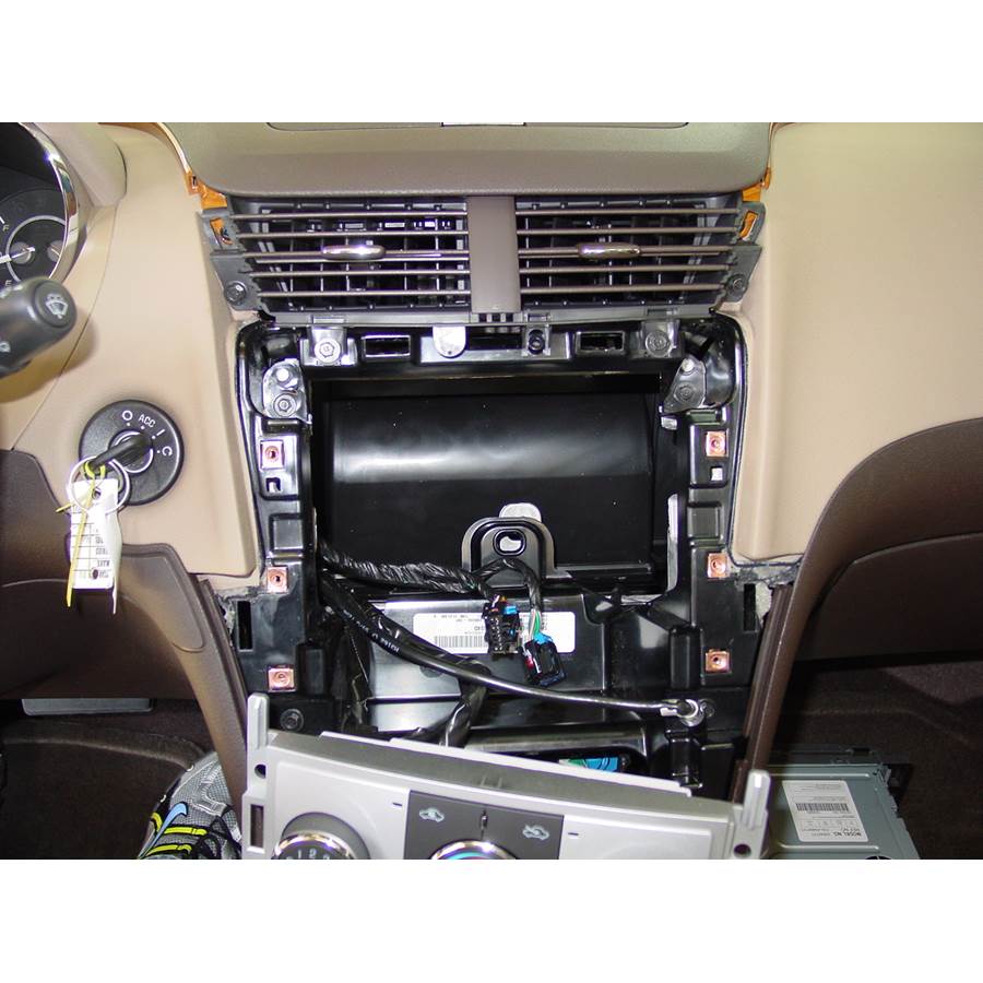 2009 Chevrolet Malibu Factory radio removed
