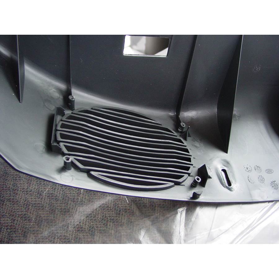 2004 Chevrolet Express Rear roof speaker removed