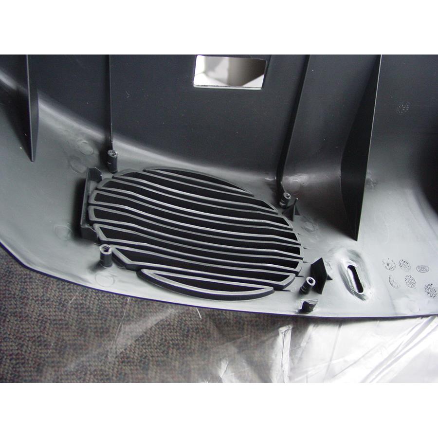 2014 GMC Savana Rear roof speaker removed