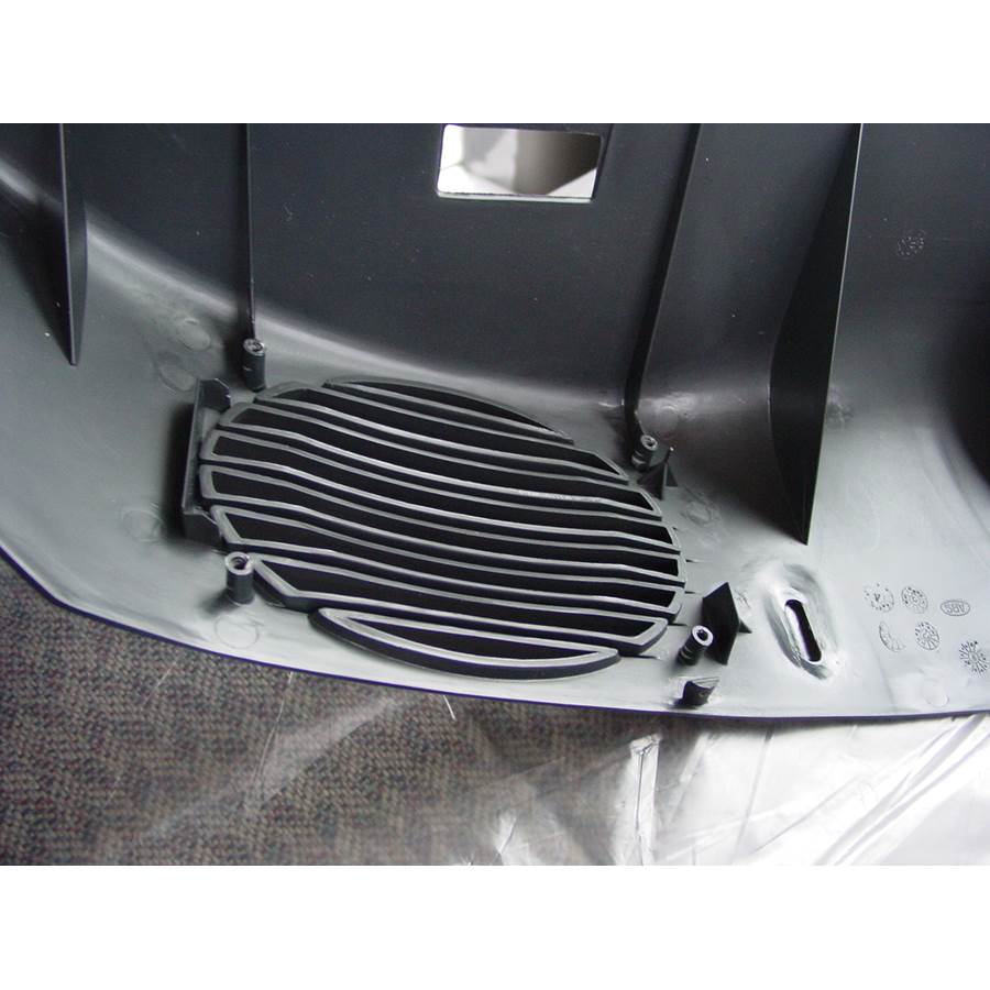 2026 GMC Savana Rear roof speaker removed