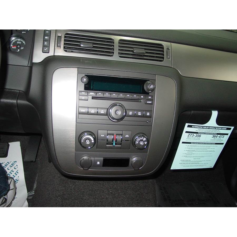 2012 Chevrolet Silverado 2500/3500 Other factory radio option