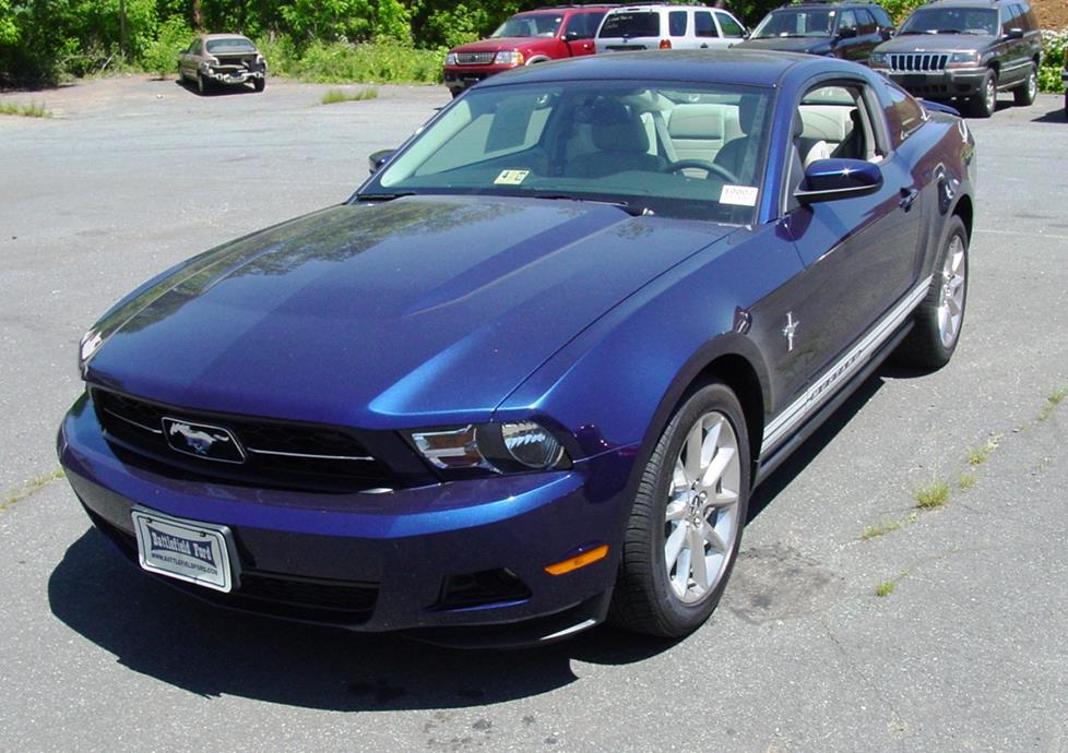 2011 Ford Mustang Color Chart