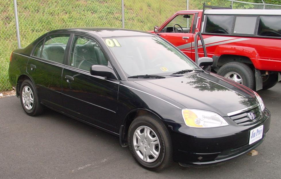 2001-2005 Honda Civic Sedan Car Audio Profile
