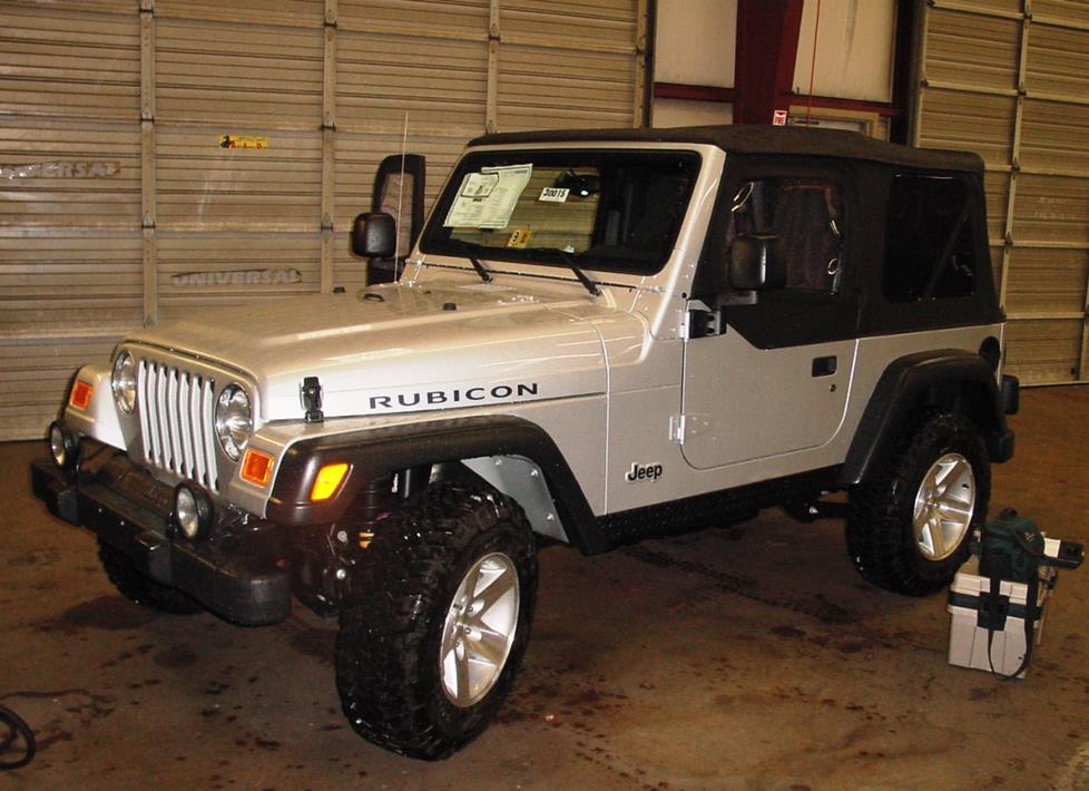 2003 Jeep Wrangler Color Chart