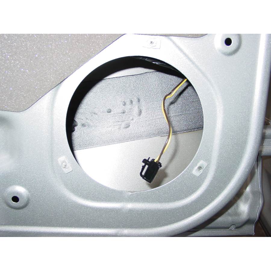 2005 Chevrolet Equinox Rear door speaker removed