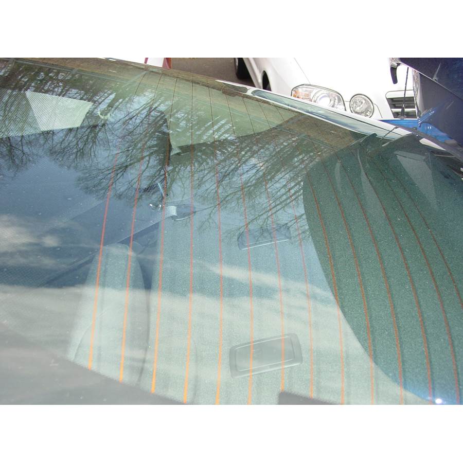 2007 Pontiac G5 Rear deck speaker location