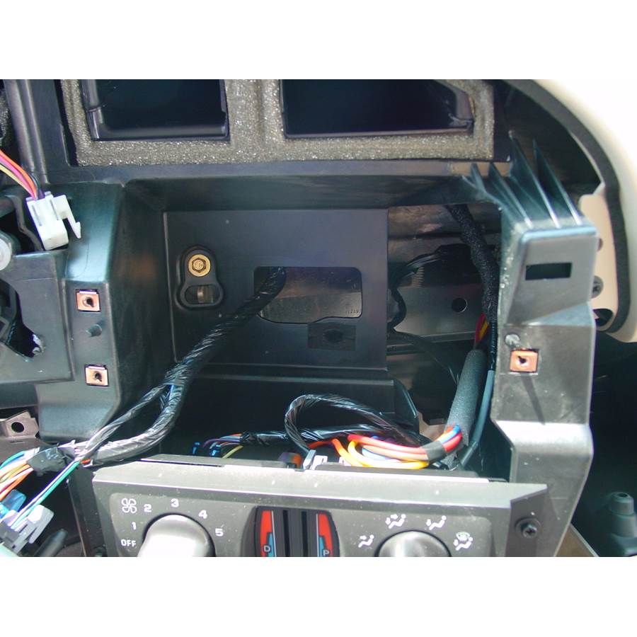 2004 Chevrolet Monte Carlo Factory radio removed