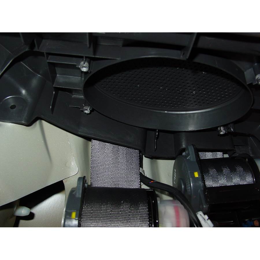 2007 Chevrolet Aveo5 Rear side panel speaker removed
