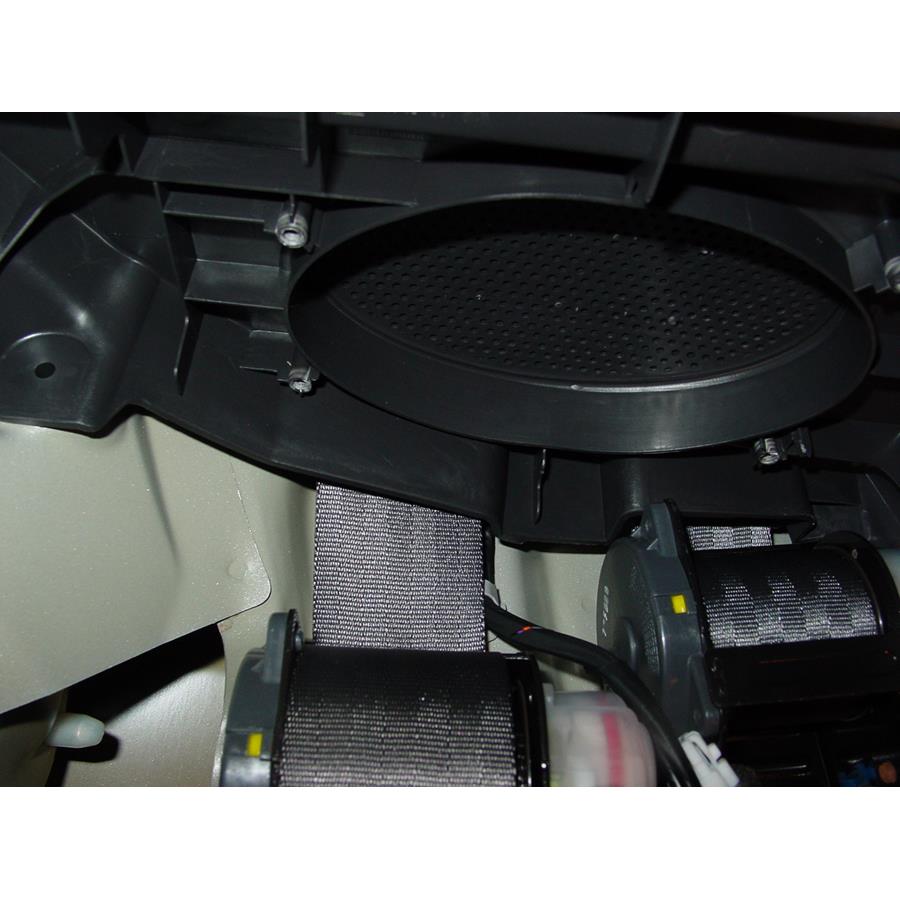 2008 Chevrolet Aveo5 Rear side panel speaker removed