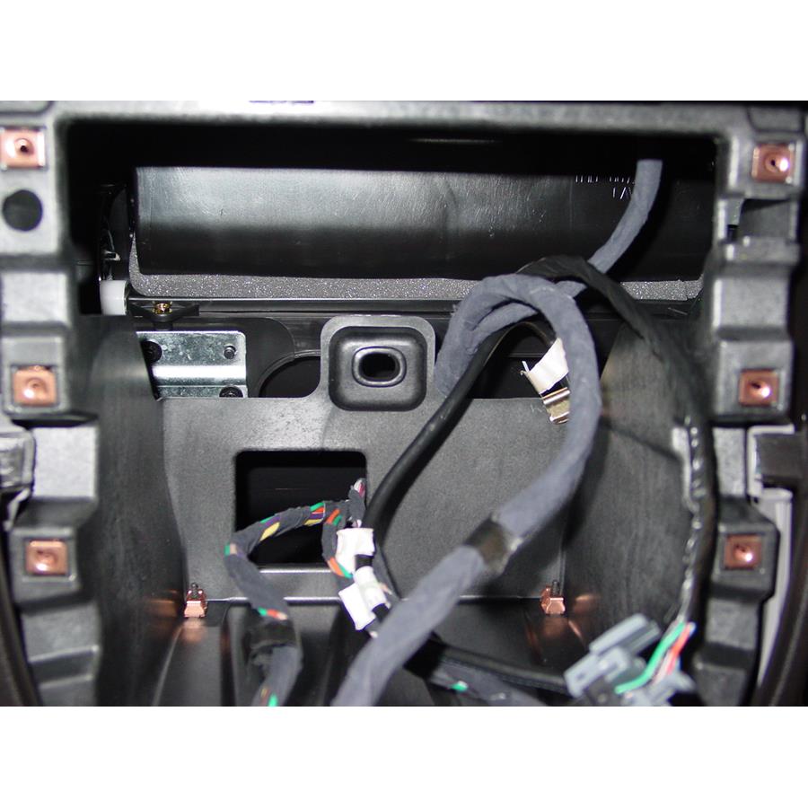 2008 Chevrolet Uplander Factory radio removed