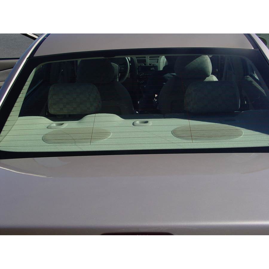 2005 Chevrolet Malibu Rear deck speaker location