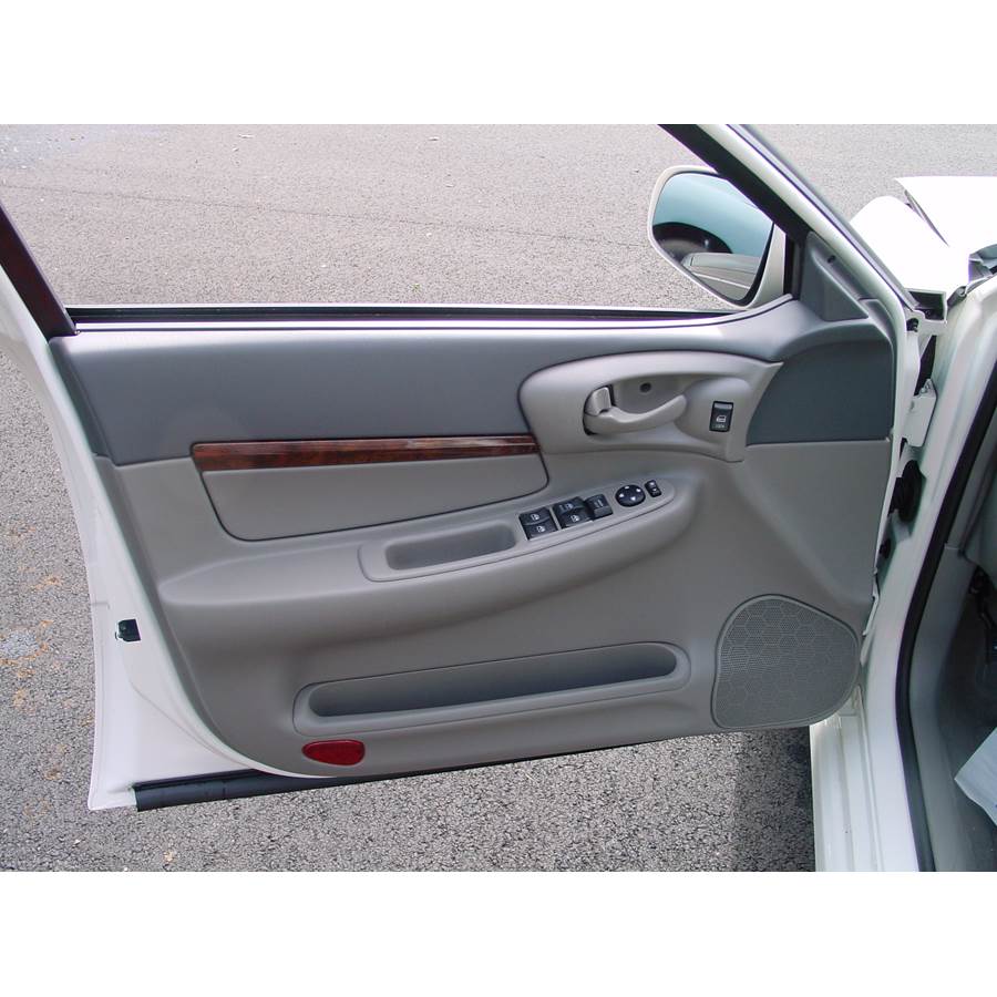 2000 Chevrolet Impala Front door speaker location