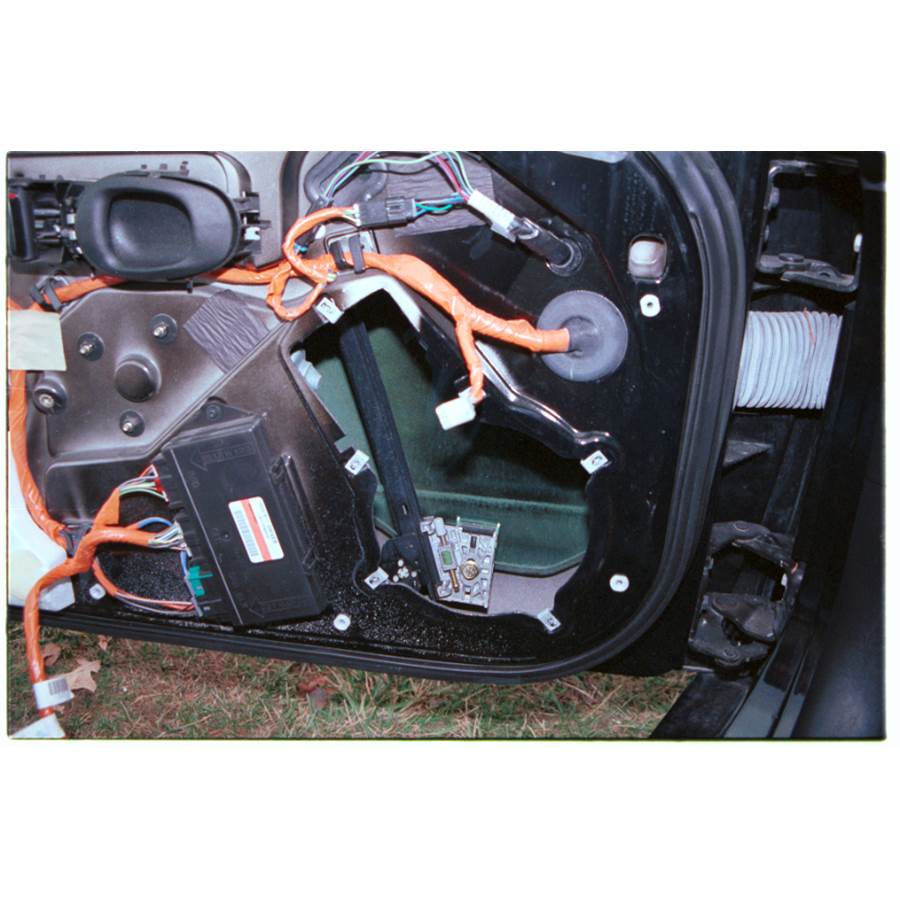 1999 Chevrolet Corvette Front speaker removed