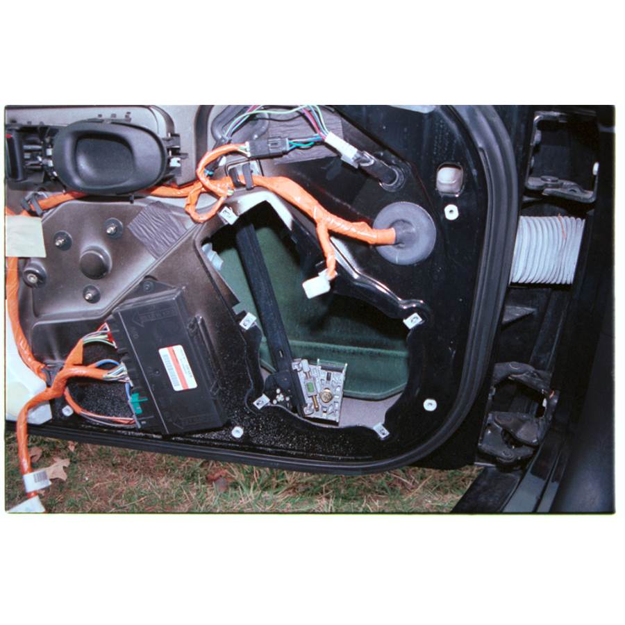 2004 Chevrolet Corvette Front speaker removed