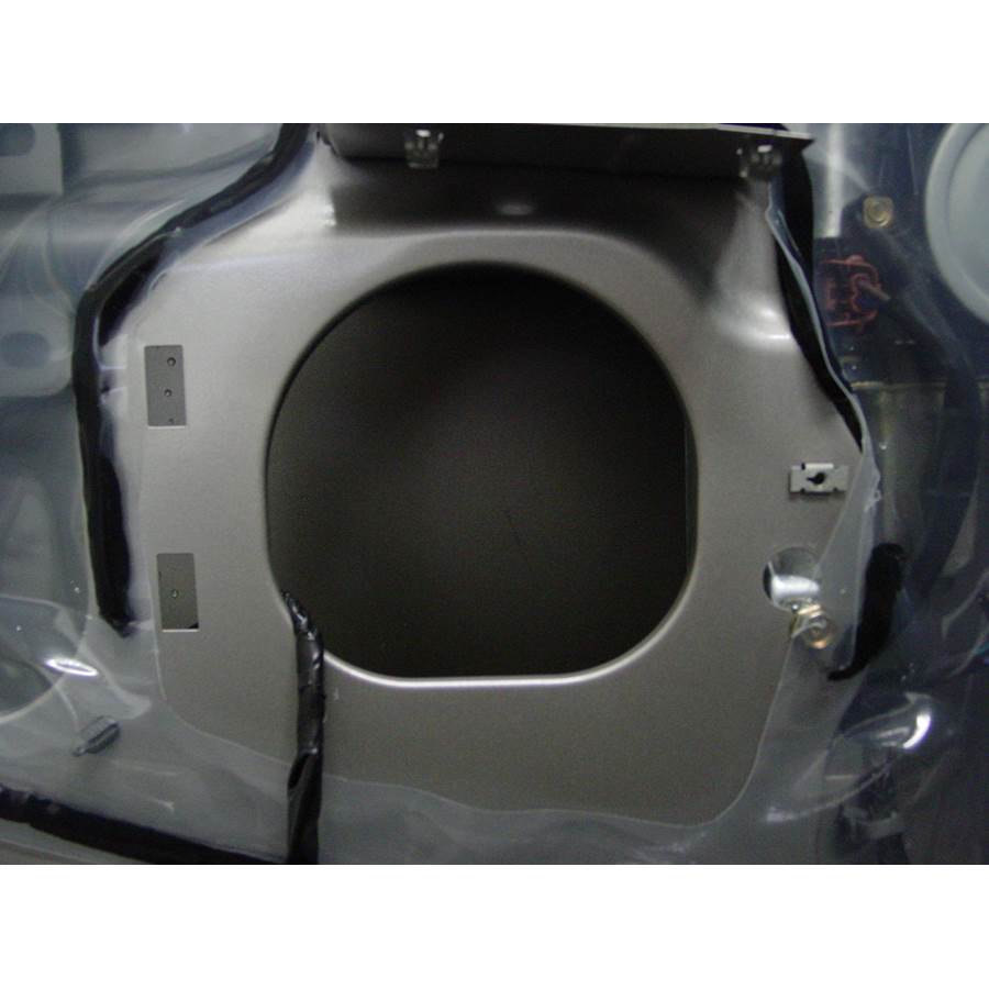 2005 Chevrolet Colorado Rear door speaker removed