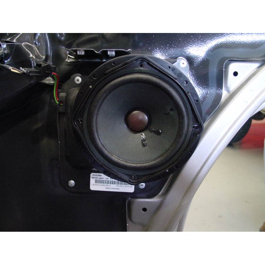 2002 Chevrolet Blazer Rear door speaker