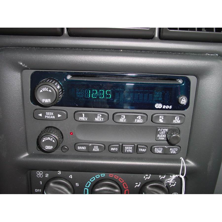 2001 Chevrolet Venture Factory Radio