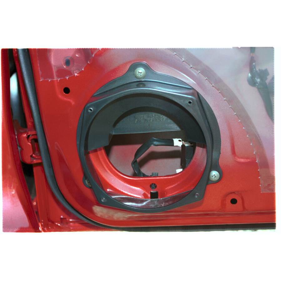 2001 Chevrolet Tracker Front speaker removed