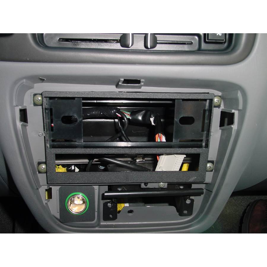 2001 Chevrolet Tracker Factory radio removed