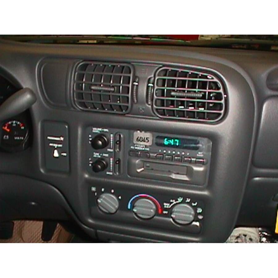1999 Chevrolet S10 Other factory radio option